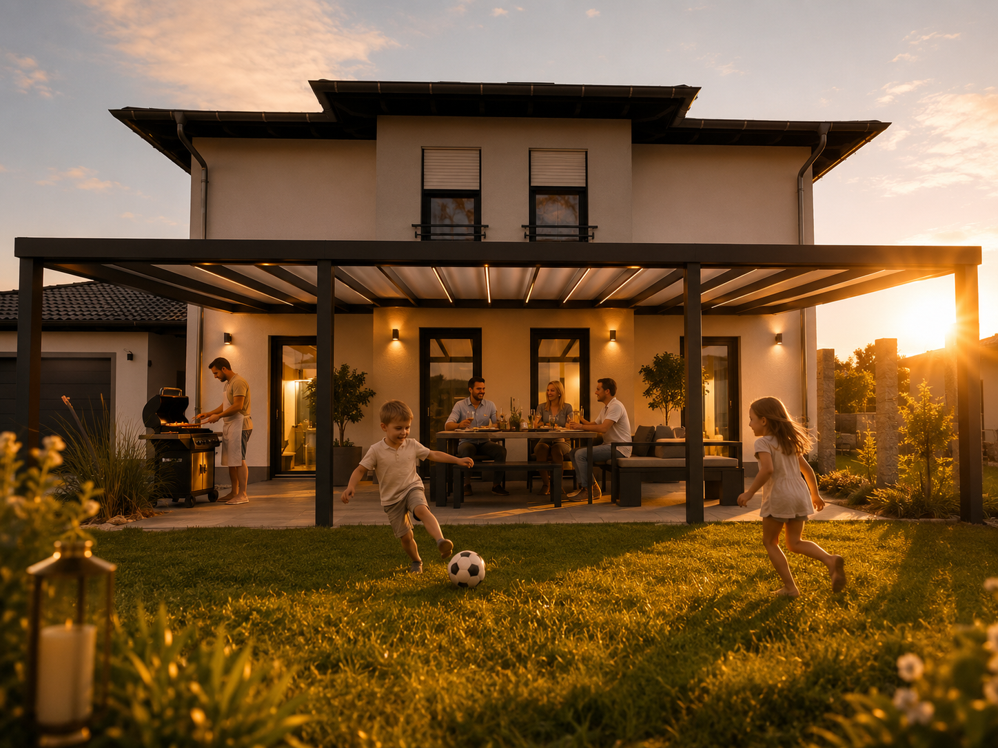 Premium Terrassenüberdachung Nürnberg